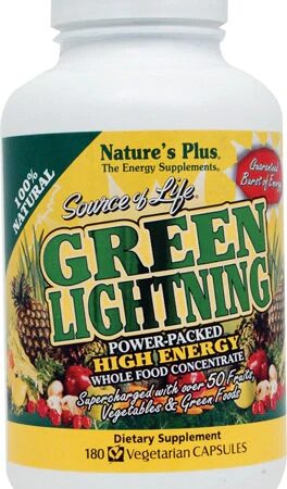 Comprar nature's plus source of life® green lightning® -- 180 vegetarian capsules preço no brasil eleuthero energy herbs & botanicals suplementos em oferta suplemento importado loja 57 online promoção -