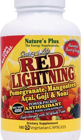 Comprar nature's plus source of life® red lightning® -- 180 vegetarian capsules preço no brasil energy energy formulas suplementos em oferta vitamins & supplements suplemento importado loja 83 online promoção -