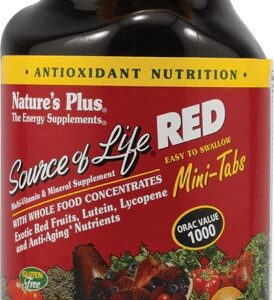 Nature's Plus Source Of Life® RED Multivitamínico e Mineral 180 Mini Comprimidos