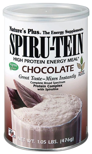 Nature's Plus Spiru-Tein® High Protein Energy Meal Chocolate -- 1.05 lbs