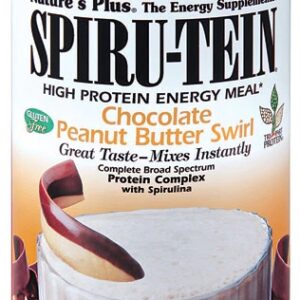 Nature's Plus Spiru-Tein Meal Chocolate Peanut Butter Swirl 1.04kg - Suplemento Proteico Completo