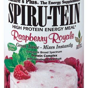 Nature's Plus Spiru-Tein Raspberry Royale - Refeição Proteica Completa 500g