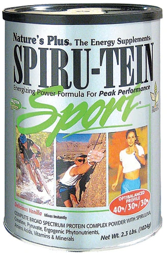 Nature's Plus Spiru-Tein Sport Vanilla Shake - 1043g | Energia e Recuperação Muscular