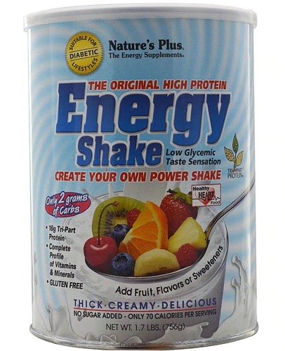 Nature's Plus The Original High Protein Energy Shake - 771g: Energia e Nutrição Completa