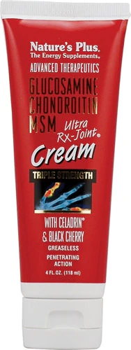 Nature's Plus Triple Strength Ultra Rx-Joint® Cream with Celadrin® and Black Cherry -- 4 fl oz