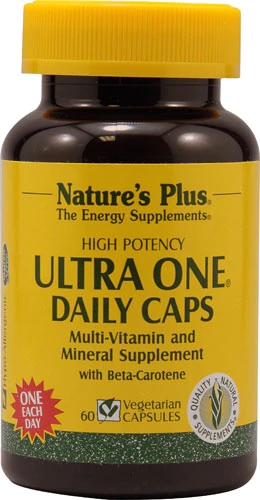 Nature's Plus Ultra One Daily Caps - 60 Cápsulas Vegetarianas - Multivitamínico Completo