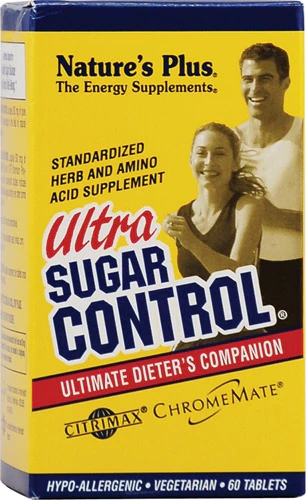 Nature's Plus Ultra Sugar Control 60 Comprimidos - Controle de Açúcar