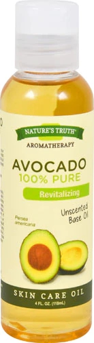 Nature's Truth 100% Pure Avocado Oil Unscented Base Oil -- 4 fl oz