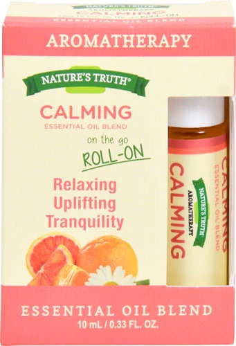 Óleo Essencial Calming Nature's Truth Roll-On 9.75ml - Alívio Natural para Estresse e Ansiedade