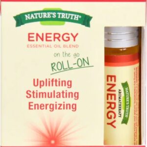 Óleo Essencial Nature's Truth Roll-On Blend Energy 10ml - Revitalize Seu Dia