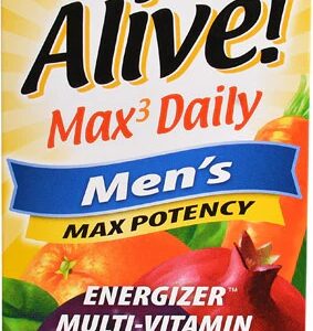 Nature's Way Alive! Max3 Daily Multivitamínico para Homens - 90 Comprimidos