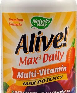 Comprar nature's way alive! ® max3 daily multi-vitamin -- 180 tablets preço no brasil multivitamins suplementos em oferta vitamins & supplements whole food multivitamins suplemento importado loja 87 online promoção -
