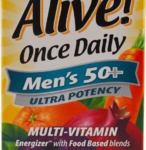 Nature's Way Alive!® Once Daily Men's 50 plus Multi-Vitamin -- 60 Tablets