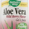 Comprar nature's way aloe vera inner leaf gel & juice wild berry -- 33. 8 fl oz preço no brasil diet foods diet products snacks suplementos em oferta suplemento importado loja 5 online promoção -