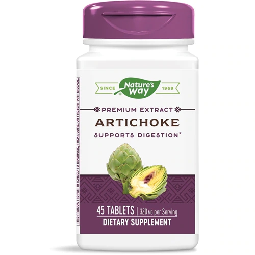 Nature's Way Alcachofra Extrato Padronizado 320mg - 45 Comprimidos para Bem-Estar