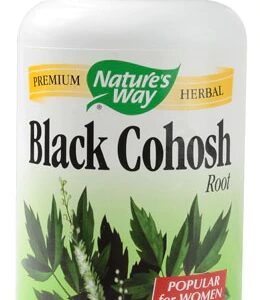 Nature's Way Black Cohosh Root -- 540 mg - 180 Vegan Capsules