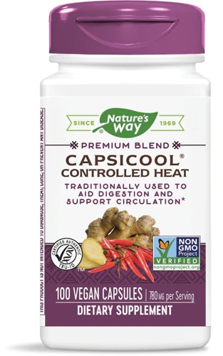 Nature's Way CapsiCool Termogênico - 100 Cápsulas para Acelerar seu Metabolismo
