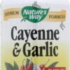 Comprar nature's way cayenne and garlic -- 1060 mg - 100 vegan capsules preço no brasil food & beverages oils sesame oil suplementos em oferta suplemento importado loja 5 online promoção -