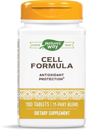 Nature's Way Cell Formula 100 Comprimidos: Suporte Antioxidante e Imunológico Avançado