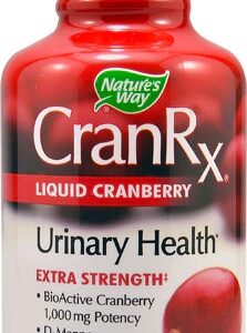 Nature's Way CranRx Líquido de Cranberry - 473ml | Suporte Urinário e Imunidade