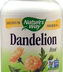 Nature's Way Raiz de Dente de Leão - 1575 mg - 100 Cápsulas Veganas