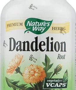 Raiz de Dente de Leão Nature's Way - 1575 mg - 180 Cápsulas Veganas