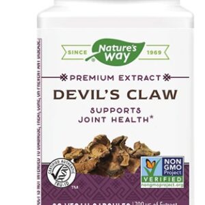 Nature's Way Garra do Diabo 700mg - 90 Cápsulas Veganas para Bem-Estar