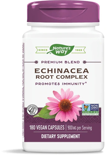 Nature's Way Echinacea Root Complex -- 180 Vegetarian Capsules