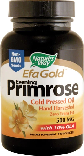 Nature's Way EFAGold® Evening Primrose -- 500 mg - 100 Softgels