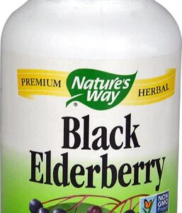 Nature's Way Elderberry (Sabugueiro) 575 mg - 100 Cápsulas Vegetarianas - Imunidade e Bem-Estar