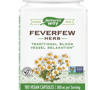 Comprar nature's way feverfew herb -- 380 mg - 180 vegetable capsules preço no brasil herbs & botanicals pain suplementos em oferta suplemento importado loja 63 online promoção -