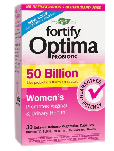 Nature's Way Fortify™ Optima® Probiotic -- 50 billion - 30 Delayed Release Vegetarian Capsules