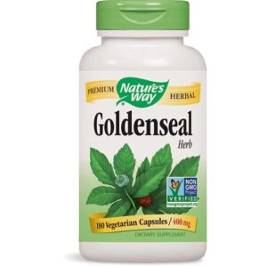 Comprar nature's way goldenseal herb -- 400 mg - 180 vegetarian capsules preço no brasil herbs & botanicals mullein respiratory health suplementos em oferta suplemento importado loja 81 online promoção -