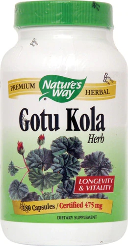 Nature's Way Gotu Kola Herb 950mg - 180 Cápsulas Veganas