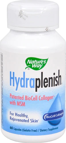 Nature's Way Hydraplenish® com MSM 60 Cápsulas - Saúde das Articulações