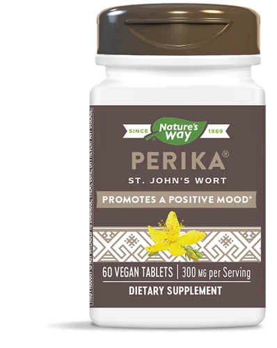 Nature's Way Perika® Erva-de-São-João 300mg - 60 Cápsulas Veganas