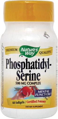 Nature's Way Fosfatidilserina 100mg - 60 Cápsulas Gelatinosas - Suporte Cognitivo