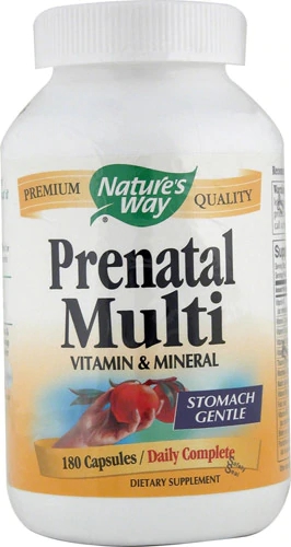 Nature's Way Prenatal Multi 180 Cápsulas - Suporte Completo para Gestante