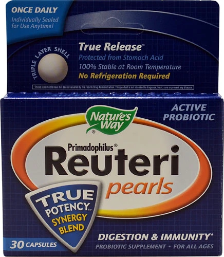 Nature's Way Primadophilus® Reuteri Pearls -- 30 Softgels