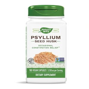 Comprar nature's way psyllium seed husk -- 3150 mg - 180 vegan capsules preço no brasil fiber gastrointestinal & digestion psyllium husks suplementos em oferta vitamins & supplements suplemento importado loja 61 online promoção -