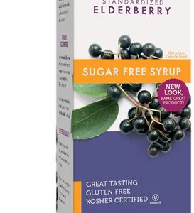 Nature's Way Sambucus Xarope Sem Açúcar - 237ml - Imunidade e Bem-Estar