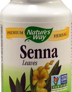 Nature's Way Senna Leaves - 100 Cápsulas Veganas: Seu Aliado Natural para o Bem-Estar Digestivo