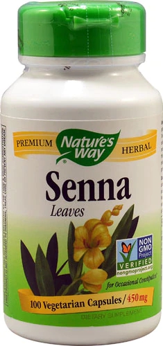 Nature's Way Senna Leaves - 100 Cápsulas Veganas: Seu Aliado Natural para o Bem-Estar Digestivo