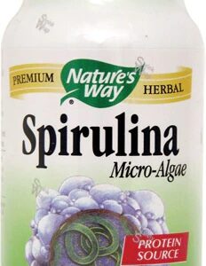 Comprar nature's way spirulina micro-algae -- 100 vegan capsules preço no brasil spirulina suplementos nutricionais suplemento importado loja 25 online promoção -