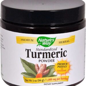 Nature's Way Cúrcuma em Pó - 95% Curcuminoides - 85g