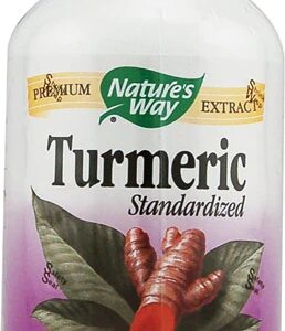 Nature's Way Cúrcuma Padronizada 95% Curcuminoides - 120 Comprimidos