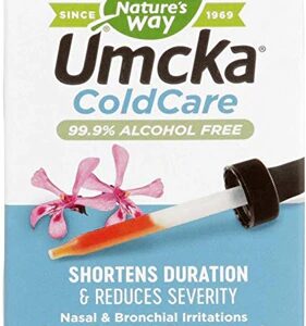 Nature's Way Umcka ColdCare Gotas - 59ml para Alívio Rápido da Gripe e Resfriado