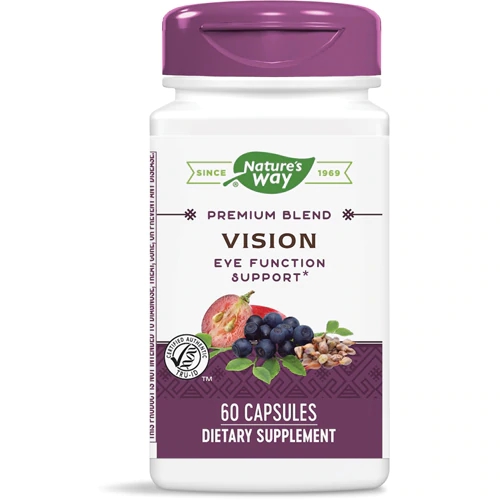 Nature's Way Vision 448mg - 60 Cápsulas: Saúde Ocular Completa