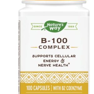 Nature's Way Vitamin B-100 Complex -- 100 Capsules