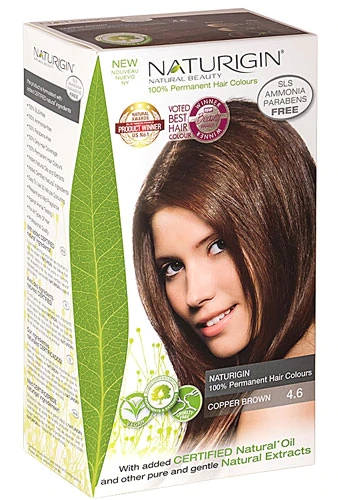 Tintura Permanente Naturigin Cobre Acaju 4.6 - 100ml